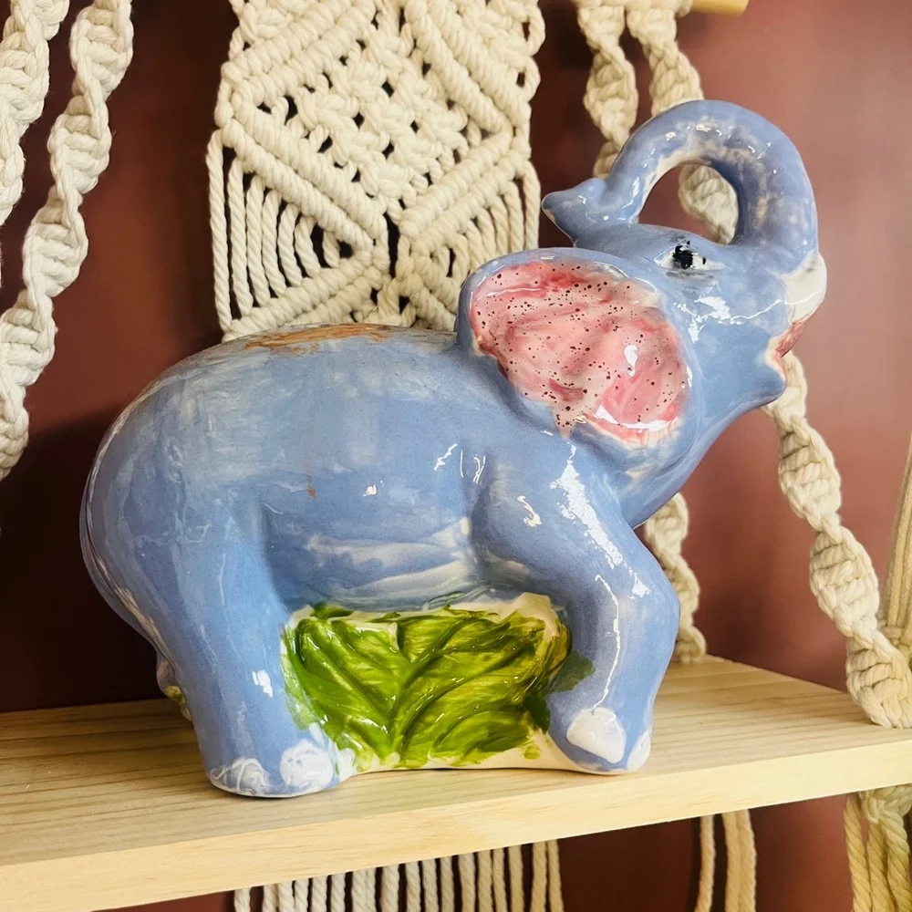 Vintage large ceramic